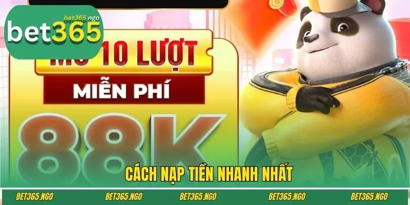 Cách nạp tiền nhanh nhất