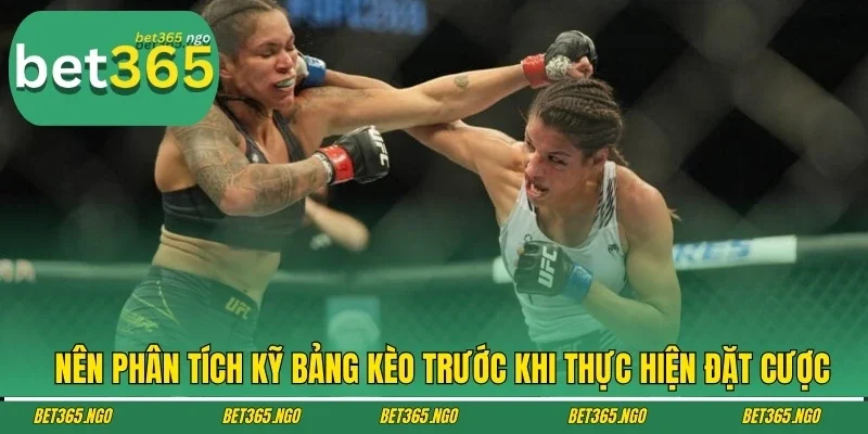 Nên phân tích kỹ bảng kèo trước khi thực hiện đặt cược