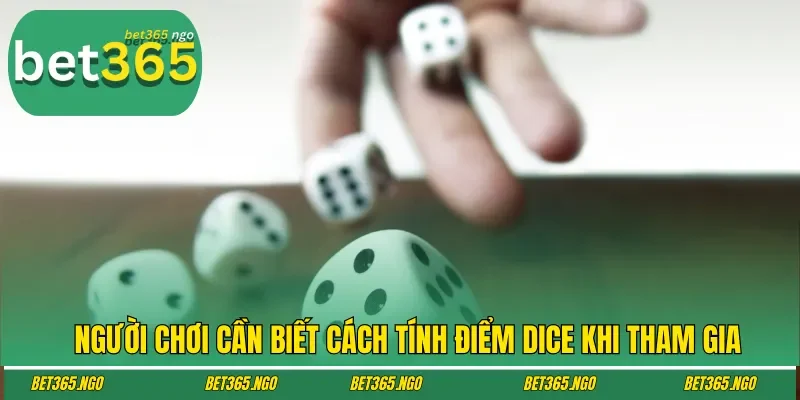 Người chơi cần biết cách tính điểm Dice khi tham gia